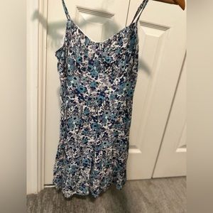 Floral mini dress size small